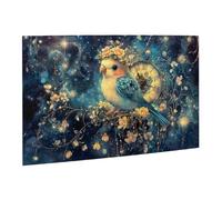 Liorosa Puzzle per adulti 500 pezzi Moonlight Melody Bird, stimolante incantata meravigliosa scena immaginazione, ogni pezzo è unico, attività divertenti per le vacanze con la famiglia