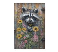 Liorosa Secret Garden Visitor, puzzle in legno per adulti, procione curioso, design vivace e unico, per alleviare lo stress, per esercitare abilità pratiche e pazienza di pensiero, 1000 pezzi