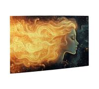 Liorosa Starlit Countenance - Puzzle per adulti 500 pezzi, puzzle mistico in legno con donna mistica, meravigliosa immaginazione, piacere per alleviare lo stress, adatto per serate di gioco per feste