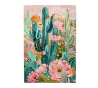 Liorosa Surreale paesaggio desertico 1000 pezzi di puzzle in legno per adulti, puzzle ad alta difficoltà per relax e visualizzazione, completo di famiglia e amici, dimentica i problemi della vita
