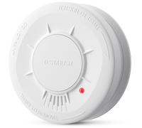 LIORQUE Rilevatore di Fumo con con Batteria Sostituibile per 5 Anni, 10 Anni di Utilizzo, Allarme Antincendio Certificato EN14604,Rilevatore di Incendio con Sensore Fotoelettrico-1 pezzi