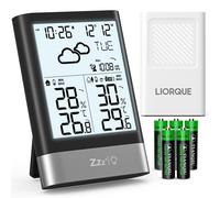 LIORQUE Stazione Meteo con Sensore Esterno Stazione Meteorologica Wireless con