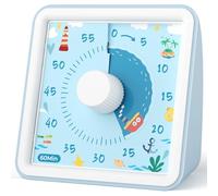 LIORQUE Timer visivo bambini da 60 Minuti Conto alla Rovescia Silenzioso di Gestione del Tempo per Aule o Riunioni Per Adulti