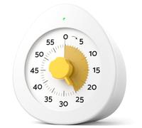 LIORQUE Timer visivo bambini,Timer Cucina con Conto Alla Rovescia di 60 Minuti per Cucinare, Timer per Uova con funzioni Silenziose e di Pausa, Adatto per Aule e Uffici