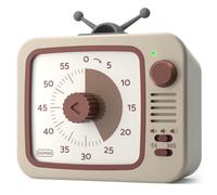 LIORQUE Timer Visivo Bambini, Timer Visivo con Conto Alla Rovescia di 60 Minuti, Funzionamento Silenzioso, Funzione Pausa, Adatto per Aule, Riunioni, Cucina, Adulti, Bambini