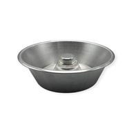 LIOTTI ANDREA Stampo Forma Ruoto per Babà in Alluminio 34 cm