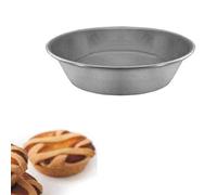 Liotti Set da 6 Pezzi Formina per Mini pastiera napoletana Mini Stampo in Alluminio Puro (Diametro 10cm H2,5cm)