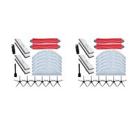 liovitor 2 set per S7 T7S T7PLUS Staccabile Principale Laterale Mops Panno Filtro Kit Robot Aspirapolvere Parti
