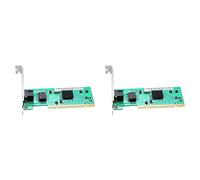 liovitor 2X 82540 1000Mbps Gigabit Scheda di Rete Adattatore Diskless RJ45 Porta 1G Pci LAN Card Ethernet per PC con dissipatore di