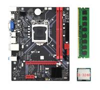liovitor B85M VHL Scheda Madre 1600Mhz RAM Slot Scheda Madre 1155CPU Scheda Madre I3-3240 CPU +1X DDR3 8G RAM LGA 1155 USB 3.0 SATA 3.0