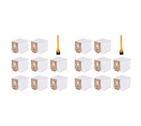 liovitor Confezione da 16 sacchetti per aspirapolvere da 2,5 l per robot aspirapolvere Deebot OZMO T8 T8 Max T8 serie T9 N8 N8 Pro