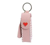 Lip Balm Holder Keychain, Portable Lip Balm Holder, Waterproof Lipstick Holder, Lipstick Pouch With Belt Buckle, Ergonomic Belt Buckle Design, Lip Balm Holder With Keychain, Lip Gloss Holder Keychain