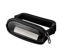 Lip Balm Holder - Portable Visor Mount Bag, Strap Lipstick Storage Organizer, Compact Car Cosmetic Accessory Pouch, Easy Access Makeup Holder, Secure Interior Storage Solution for Women Travel