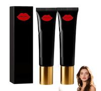 Lip Booster Serum, Natural Lip Oil Plumper, Hydrating and Nourishing Lip Oils, Reduces Thin Lips (2 pcs)