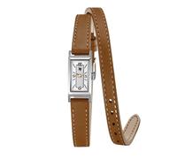 Lip Churchill T13 - Orologio doppio in pelle marrone, Retrò