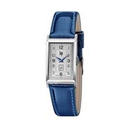 Lip Churchill T18 - Orologio da polso eccentrato, in pelle blu, Cinghia
