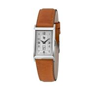 Lip Churchill T18 - Orologio da polso eccentrato, quadrante bianco, Cinghia