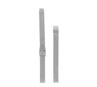 Lip Cinturino per orologio in maglia milanese, cromato, argento, 8 mm