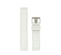 Lip Cinturino per orologio in pelle bianca grana - 20 mm