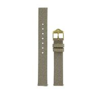 Lip Cinturino per orologio in pelle dorata glitterata, 14 mm