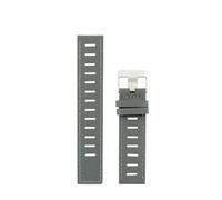 Lip Cinturino per orologio in pelle grigia, 20 mm
