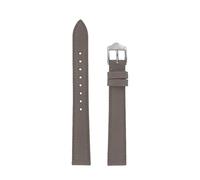 Lip Cinturino per orologio in pelle grigia liscia - 14 mm