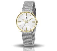 LIP Dauphine 671951 - Orologio da polso da donna, in acciaio, bicolore