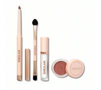 Lip Dazzler Glitter Kit-Center Stage Long-Last Glitter Lip Gloss Sexy Super Stay Non-Sticky Shiny Liquid Kit Rossetto Liquido Rosa Rossetto Liquido Rosa Rossetto Marchio Bellezza Trucco Cosmetico Per 