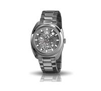 LIP Générique De Gaulle 39 - Orologio automatico da uomo, in acciaio, nero, 671382