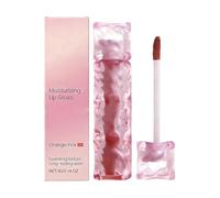 Lip Gloss Cosmetic, Hydrating Natural Glossy Aid, Non Sticky Shine Tool with Smooth Texture, Radiant Accessory with Modern Style, Beauty Solution for Ladies Girls Adults Home School Outdoor 30g