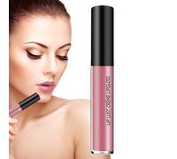 Lip Gloss, Glitter Plumper, Waterproof Stick, 6 ml Long Lasting Shine, Moisturizing Formula, Perfect for Daily Wear, Parties, Interruttori, Friends Gatherings, Beginners, Family Use