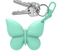 Lip Gloss Holder Keychain - Soft Silicone Lip Gloss Keychain Cute Butterfly Shape | Silicone Lips Balm Holder Keychains | Butterfly Shape Protective Sleeve For Lady Mother Girlfriend Grandma Wife Teen