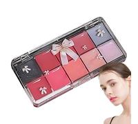 Lip Gloss Palette - 10 colori Jelly Tinted Paint Set, Idratazione Glossy Texture per Lips Smooth Shine and Soft Lips, lunga Lasting Moisture Makeup | Cosmetic Lipstick Kit Women, Professional Use