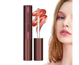 Lip Gloss, Plumping Hydrating Lip Enhancer, Long Lasting Nourishing Shine, Moisturizing Makeup Fuller Lips, Lucido Alternativa per donne feste Incontri Ragazze Beauty