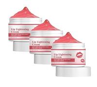 Lip Lightening Cream,Remove Dark Lighten Lip Balm, Deep Moisturizing,Gentle Dark Lips Cream,Repair Lip Care Products, Relieve Dryness for Daily Use (3 pcs)