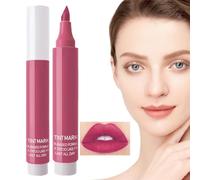Lip Liner Combo - Double Head Matte Cream Lipstick & Lip Liner | Lipstick Liptin? Balm,Non Drying For Woman