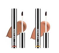 Lip Liner Peel Off Tattoo & Stain, Long Lasting Arricchito con Acido Ialluronico e Vitamina E, per Tutti i Tipi di Pelle (Colore Naturale 01 + Colore Naturale