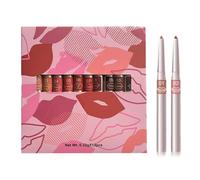 Lip Liner Set, Matte Lip Liners, Lip Sculpting Pen, Creamy Lip Contour, Creamy Matte Lip Liner Set for Precise Sculpting 12-Piece Lip Pencil Set for Long-Lasting Lip Contouring