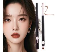 Lip Liners, Matte Lip Pen, 1.02 x 0.59in Long-Lasting Plumping Formula, Waterproof Smudge-Proof Design, Smooth Precise Application for Daily Commuting, Dinner Party