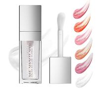 Lip Oil Gloss Probuk 8 ml Hydra Lipgloss,Lucidalabbra di Natural Olio Idratante per Labbra,Plumping Olio Labbra Lucido e Ldratante Non Appiccicosa,Effetto Rimpolpante e Idratante(06#)