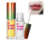 Lip Oil Plumping Set, Moisturizing Lip Gloss Coloured Lip Balm Moisturizing Transparent Lip Care, Plumping & Moisturising Effect, Moisturizing Tinted Lip Oil, Long Lasting Glitter Head, Non-Sticky