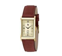 Lip Orologio Churchill T24, in pelle marrone scuro, Retrò