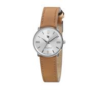 Lip Orologio Dauphine, 29 mm, in pelle marrone, Cinghia