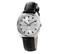 Lip Orologio GDG – 35 mm, nero e argento – cinghia