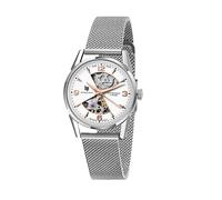 Lip Orologio Himalaya 33 mm clessidra - scheletro automatico - argento, Bracciale