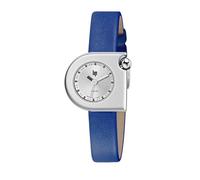 Lip Orologio Mach 2000 - Mini Moon - Pelle Blu Liscia, Cinghia