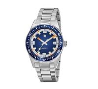 Lip Orologio Nautic 3, automatico 39 mm, quadrante blu, Retrò