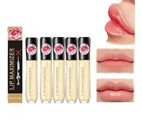 Lip Plumper, Lip Maximizer Hyaluronic Lip Plumper, Lip Plumping Siero Ialuronico Riempitore Istantaneo Labbro, Elimina Secchezza Rughe, Migliora la Lucidatura Paffuto (5 pezzi)
