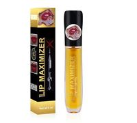 Lip Plumper,Lucidalabbra Trasparente Lip Gloss con Acido Ialuronico,Lip Plumper Volumizzante Labbra Effetto,Olio Rimpolpante per Labbra,Trattamento Labbra Filler Volume