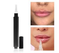 Lip Plumper Oil, Portable Lip Repair Gloss, Adorable Fuller Lips Enhancer, Natural Nourishing Moisturizer for Girls Women Travel Beauty Dance Shopping Dating, 1.6x1.6 inches